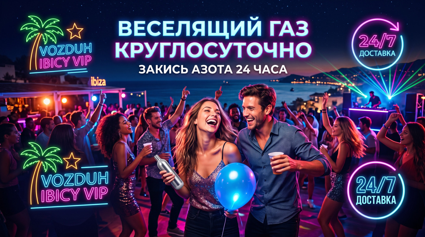 веселящий газ круглосуточно